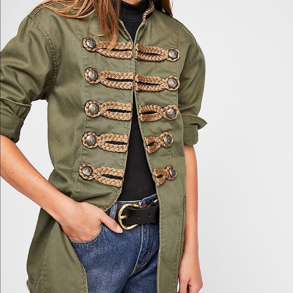 Free People Jackets & Blazers - 🍂 Free People-Large Military Passenger Jacket 🍂
